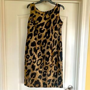Dana Kay Leopard Print Dress Size 8